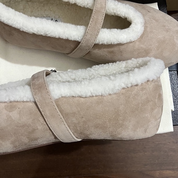 Alaïa Fleece-Lined Mary Jane Shoes Size EU 38 - Picture 6 of 9